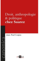 Droit, politique et anthropologie chez suarez