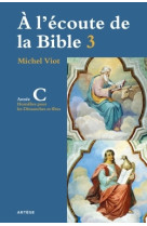 à l'écoute de la bible