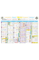 Calendrier familial catholique  2020 - a4