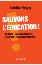 Sauvons l'éducation!