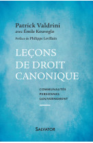 Leçons de droit canonique