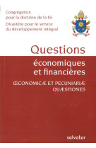 Questions économiques et financières