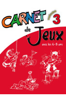 Carnet de jeux - volume 3