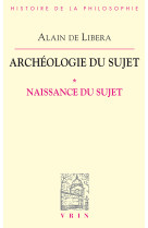 Archéologie du sujet