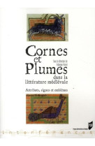 Cornes et plumes dans la litterature medievale