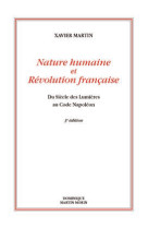 Nature humaine et révolution française