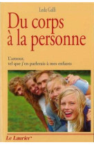 Du corps à la personne