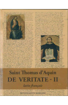 De veritate - latin-français