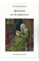 Questions de vie spirituelle