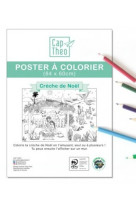 Poster a colorier creche 84*60cm