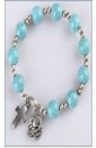 Bracelet turquoise croix rose st benoit