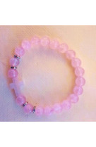 Bracelet quartz rose