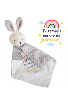 Doudou lapin tu remplis ma vie de bonheur