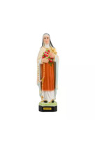 Statue sainte therese resine 20 cm