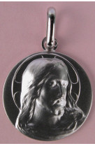 Medaille christ argent