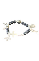 Bracelet elastique cermaique saint benoit