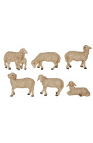 Mouton resine pour personnage 7-9 cm