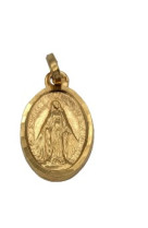 Medaille miraculeuse plaque or