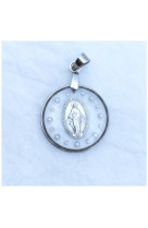 Medaille miraculeuse perles