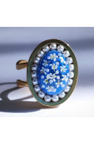 Bague marie bleu