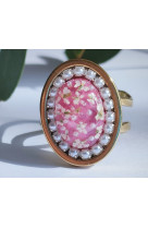 Bague marie rose