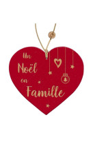 Coeur rouge un noel en famille