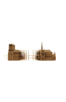 Notre dame de paris 3d a  assembler