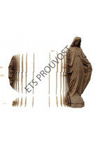 Vierge miraculeuse 3d a assembler