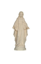 Statue vierge miraculeuse bois