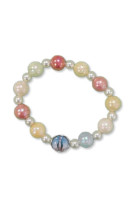 Bracelet perles multicolore