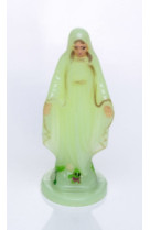 Statue vierge miraculeuse fluorescente