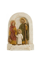 Bas relief sainte famille