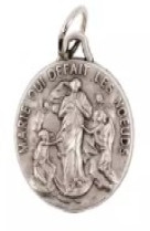 Medaille marie qui defait les noeuds