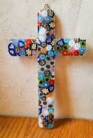 Croix millefiori